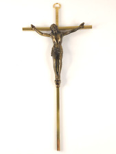 Gold metal crucifix for sale  Neenah