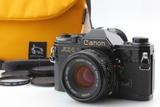 Usado, [Perto de ESTADO PERFEITO] Câmera de Filme Preta Canon AE-1 Nova Lente FD NFD 50mm f/1.8 Do Japão comprar usado  Enviando para Brazil