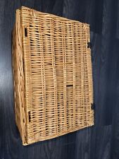 Rattan brown storage for sale  LONDON