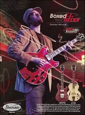 Eric Krasno (Soulive) Ibanez Artcore AF AW anúncio de guitarra impressão publicitária 8 x 11 comprar usado  Enviando para Brazil
