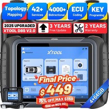 XTOOL D8S V2.0 Auto Diagnostic OBD2 Scanner ECU Coding Topo Mapping 42+ Services comprar usado XTOOL D8S V2.0 Auto Diagnostic OBD2 Scanner ECU Coding Topo Mapping 42+ Services comprar usado  Enviando para Brazil