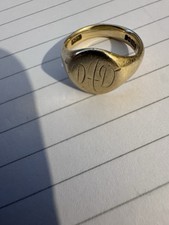 Solid gold mens for sale  WELLINGBOROUGH
