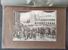 Antica stampa 1896 usato  Italia