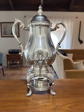 Urna de café/chá rara início de 1883 FB Roger Silver Company placa de prata Samovar comprar usado  Enviando para Brazil