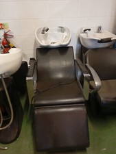 Backwash chairs salon for sale  PURFLEET-ON-THAMES