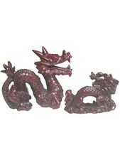 Burgundy resin chinese for sale  Fort Lauderdale