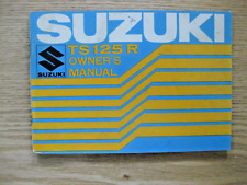 Suzuki ts125 owners for sale  WOODSTOCK