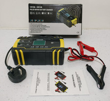 Carregador de bateria de carro 12V/24V, automático, reparo Smart Pulse, carga rápida AGM/GEL comprar usado  Enviando para Brazil
