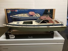 Antigo KYOSHO 31” Capri Cabin Cruiser RC Twin Barco Esportivo Elétrico ~ Construído ~ com Caixa comprar usado  Enviando para Brazil