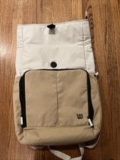 Usado, Mochila de Tênis WILSON Lifestyle Foldover - Cáqui, Suporta até 2 Raquetes  comprar usado  Enviando para Brazil