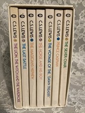 C.S. Lewis The Chronicles Of Narnia Boxed Set 7 Books First Collier 1970 Edition comprar usado  Enviando para Brazil