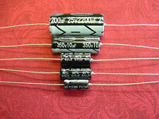 Usado, 2 capacitores eletrolíticos 1uF - 100uF 450V axial RoHS unicon comprar usado  Enviando para Brazil