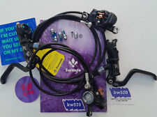 Formula - Juego de frenos RC Tune Negro Brillante TFRA FCS Eléctrico Azul Delantero+Trasero USADO segunda mano  Embacar hacia Mexico