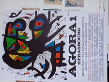 Miro affiche lithographie d'occasion  Strasbourg-