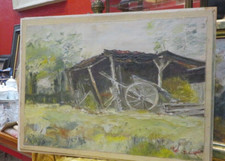 Ancien tableau huile d'occasion  Craponne