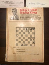 [SIGNED] [FIRST EDITION] Bobby Fischer Teaches Chess 1966 - Chess Collectible comprar usado  Enviando para Brazil