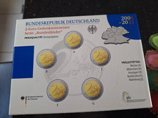 Euro gedenkmünzenset bundesl� gebraucht kaufen  Steinbach