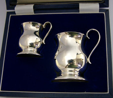 Cased sterling silver for sale  LONDON