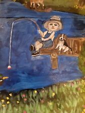 Signed hand painted for sale  Muldrow