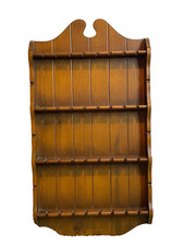Suporte de parede vintage MCM madeira lembrança colecionador colher suporte 32 capacidade comprar usado  Enviando para Brazil