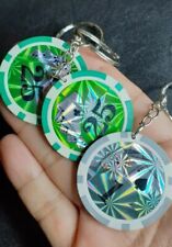 Holographic keyrings novelty for sale  ASHFORD