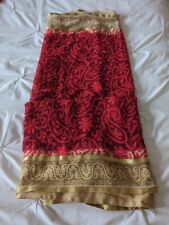 Saree red gold for sale  COVENTRY