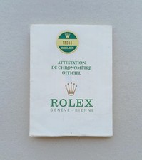 Rolex warranty paper usato  Corropoli