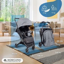 Używany, WÓZEK SPACEROWY SKŁADANY MOBICLINIC KIDS TANIO na sprzedaż  PL