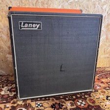 Vintage 1970 Laney Supergroup Bass 100w 1x18 Gabinete Amplificador com Celestion G18C comprar usado  Enviando para Brazil