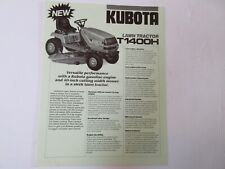 Kubota t1400h tractor d'occasion  Expédié en Belgium