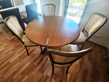 Esstisch ausziehbar nussbaum gebraucht kaufen  Leipzig