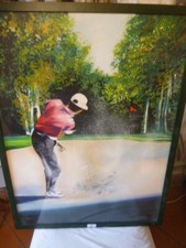 Lithographie golfeur victor d'occasion  Peymeinade