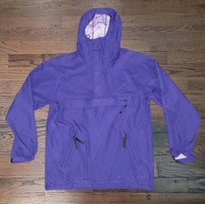 Vintage Masculino L.L. Jaqueta Bean Anorak Kangaroo Pouch roxa com capuz tamanho pequeno comprar usado  Enviando para Brazil
