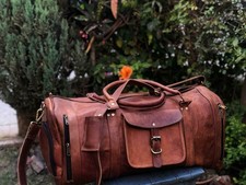 Tasche leder vintage gebraucht kaufen  Langenlonsheim