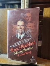 Max Perkins : Editor of Genius by A. Scott Berg (1988, Trade Paperback) comprar usado  Enviando para Brazil