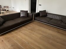 italian leather sofa set for sale  LONDON