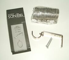 Curtain rings satin for sale  EDINBURGH