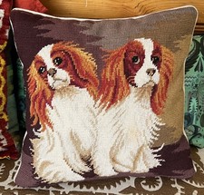 Vtg handmade needlepoint for sale  Burbank