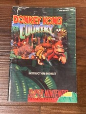 Usado, Donkey Kong Country SNES Super Nintendo somente manual de instruções comprar usado  Enviando para Brazil