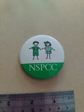 Nspcc pin badge for sale  SELBY
