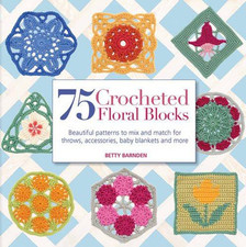 Crocheted floral blocks for sale  ROSSENDALE