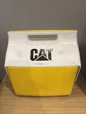 Igloo Little Playmate 4 Qt Cooler Logotipo Amarelo CAT - Lancheira Vintage comprar usado  Enviando para Brazil