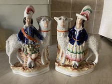Antique staffordshire pottery for sale  OKEHAMPTON