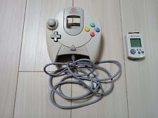 Conjunto oficial de controle branco e memória visual SEGA Dreamcast (usado e testado) comprar usado  Enviando para Brazil
