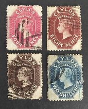 Ceylon. four stamps for sale  BILLERICAY