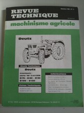 Revue technique tracteur d'occasion  Romans-sur-Isère
