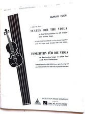 Usado, I Like to Play Scales for the Viola; Samuel Flor (Boston Music Co.) 8" x 10-3/4" comprar usado  Enviando para Brazil