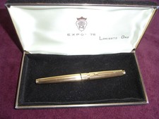 Parker placcata oro usato  Novara