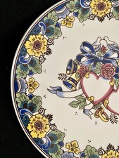 Colorful wedding plate for sale  Rockford