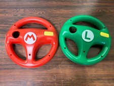 Controle Mario Kart Nintendo Wii/WiiU Super Mario & Luigi Hori comprar usado  Enviando para Brazil